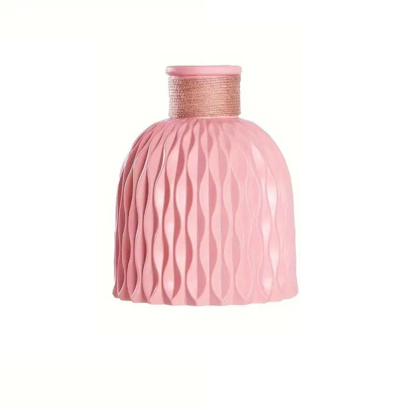 Vase Pastoral en Plastique Imitation Céramique