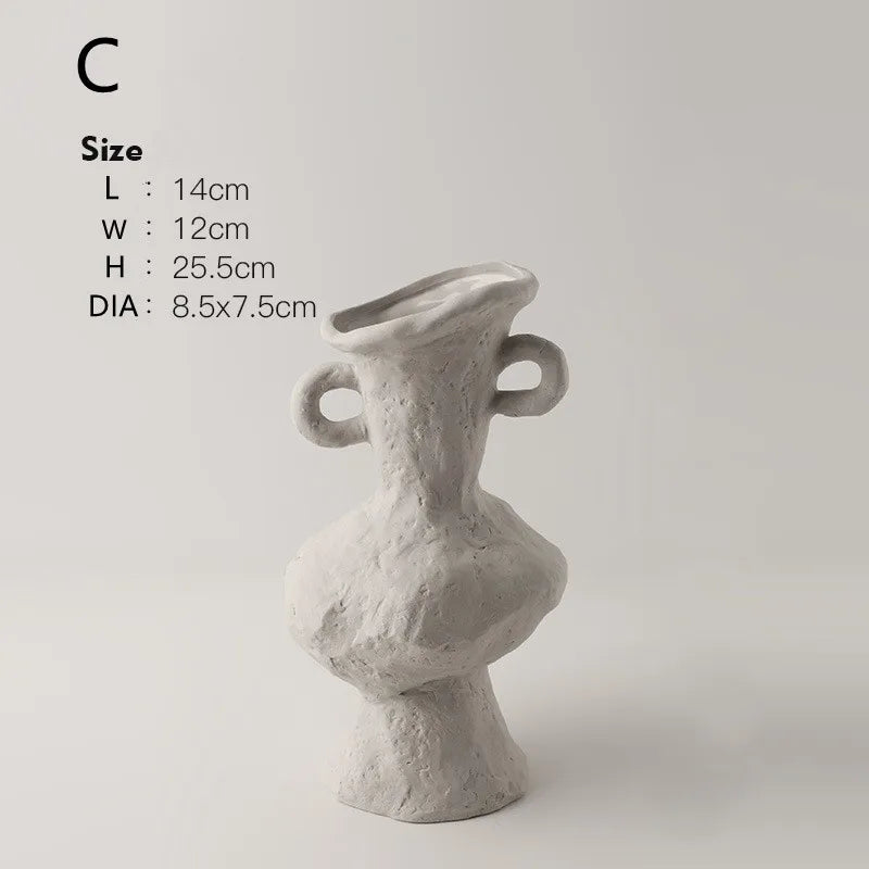 Vases Nordique Hydroponique en Céramique