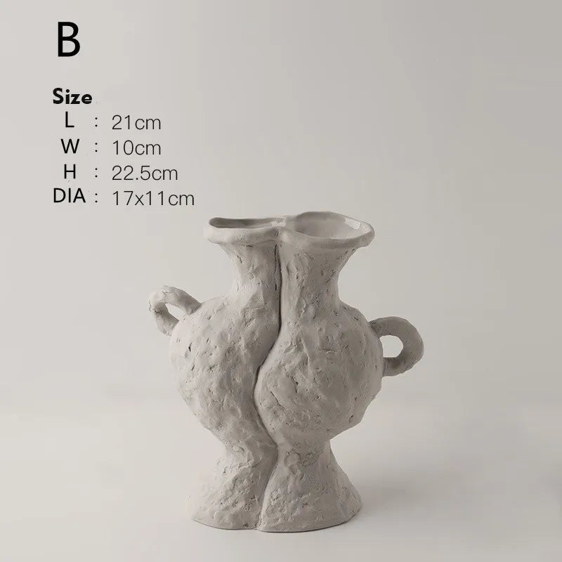 Vases Nordique Hydroponique en Céramique