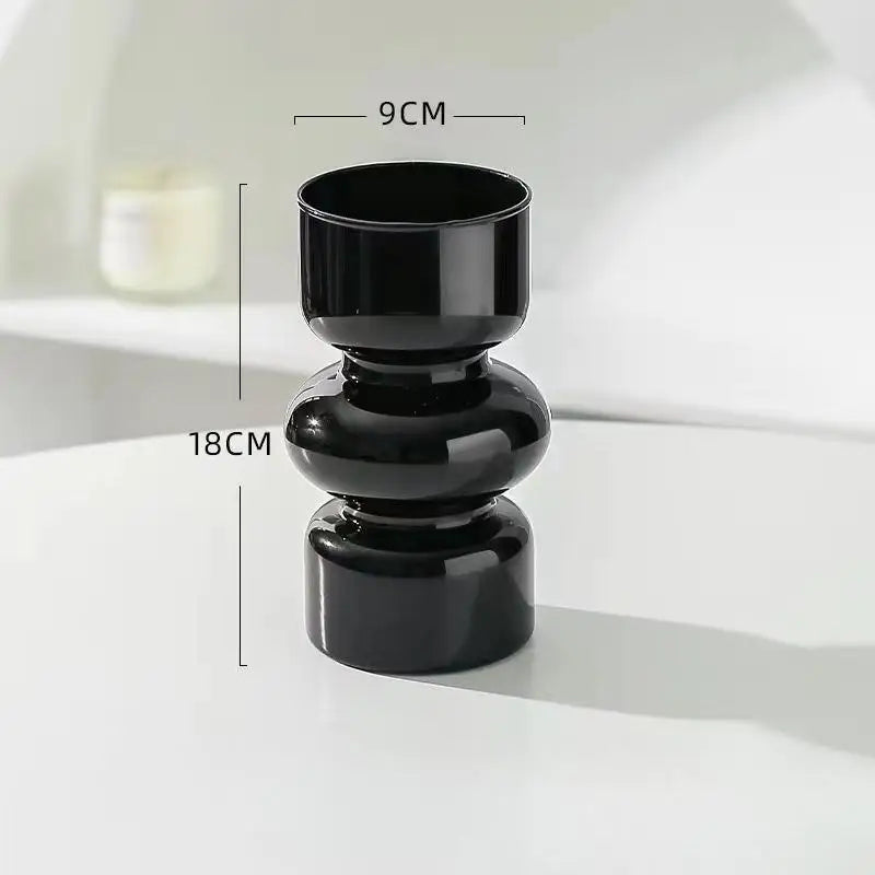 Vase Nordique Rétro en Verre