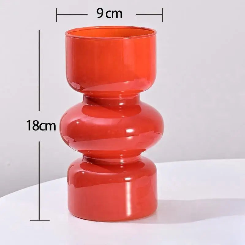 Vase Nordique Rétro en Verre