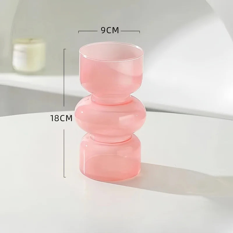 Vase Nordique Rétro en Verre