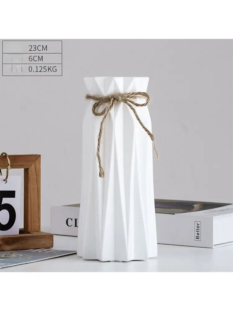 Vase Nordique Moderne en Plastique
