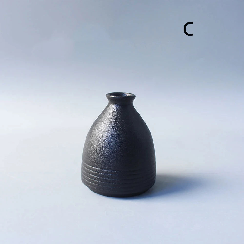 Vase de Style Japonais Minimaliste en Céramique