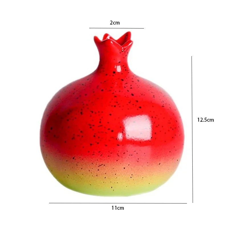 Série Creative de Vases Fruits en Céramique