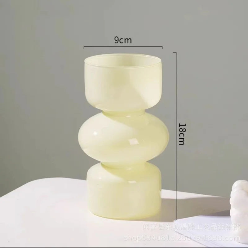 Vase Nordique Rétro en Verre