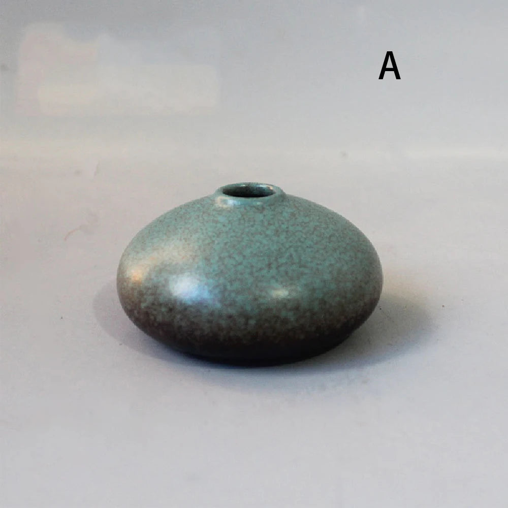 Vase de Style Japonais Minimaliste en Céramique