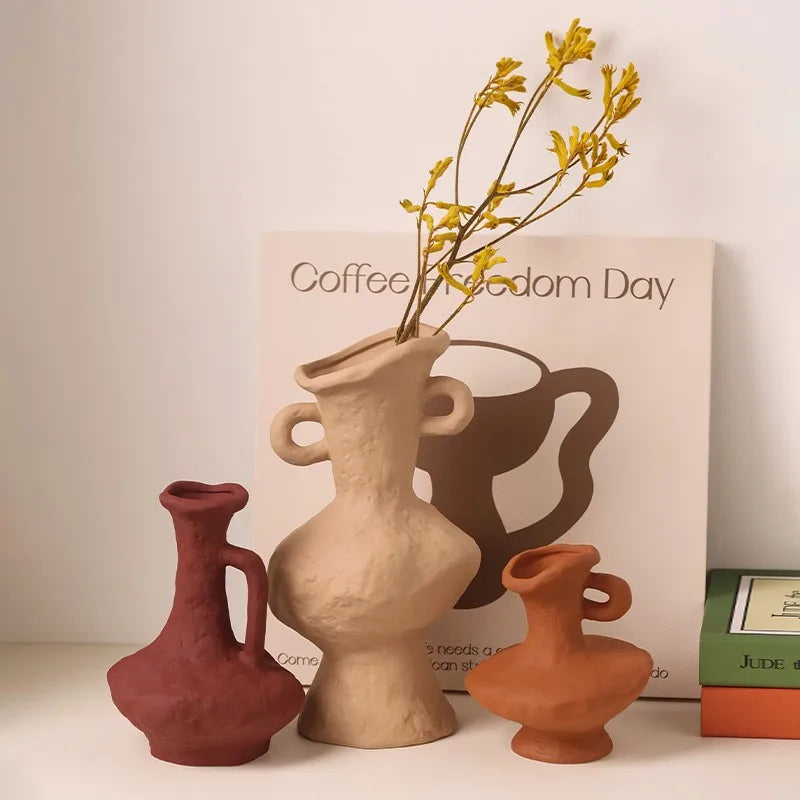 Vases Nordique Hydroponique en Céramique