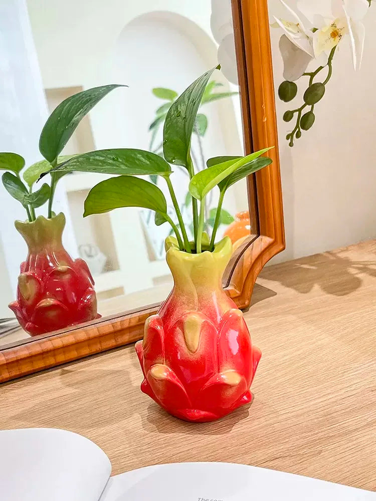 Série Creative de Vases Fruits en Céramique