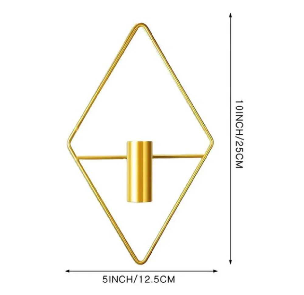 Vases Muraux Suspendu Moderne en Métal