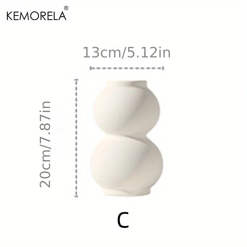 Vase Nordique Design en Céramique et Porcelaine