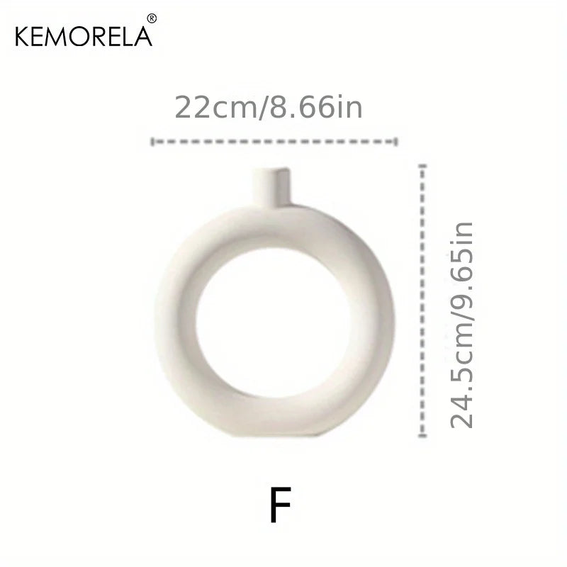 Vase Nordique Design en Céramique et Porcelaine