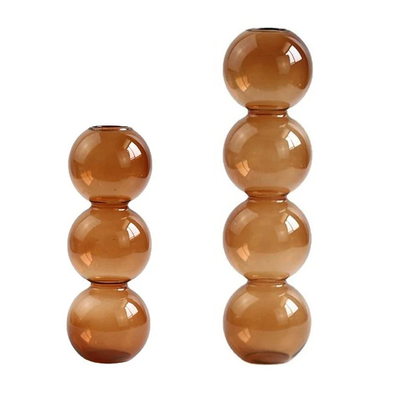 Vase Bulle Moderne en Verre