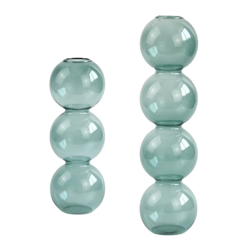 Vase Bulle Moderne en Verre