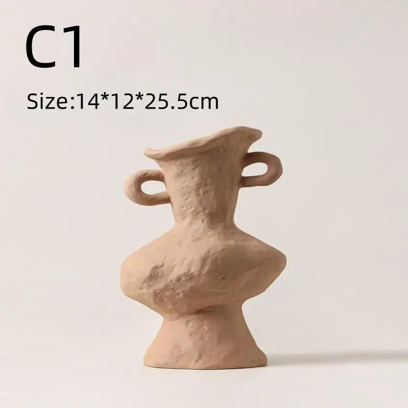 Vases Nordique Hydroponique en Céramique