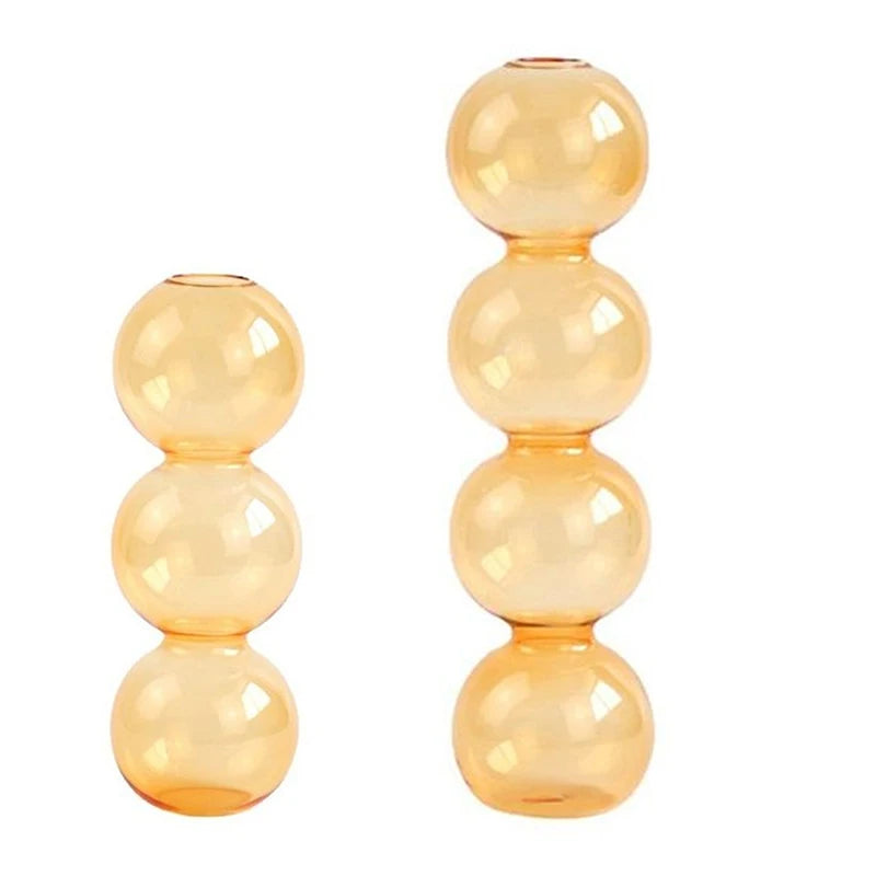 Vase Bulle Moderne en Verre