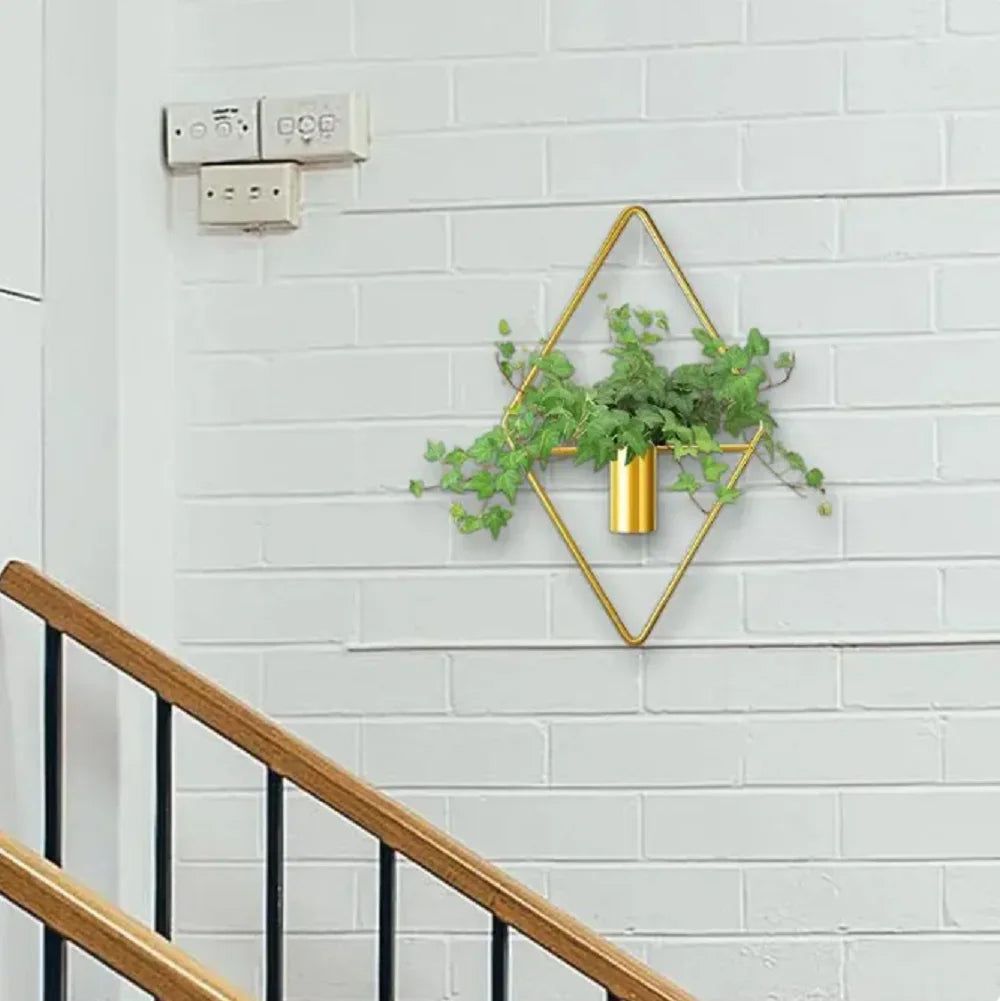 Vases Muraux Suspendu Moderne en Métal