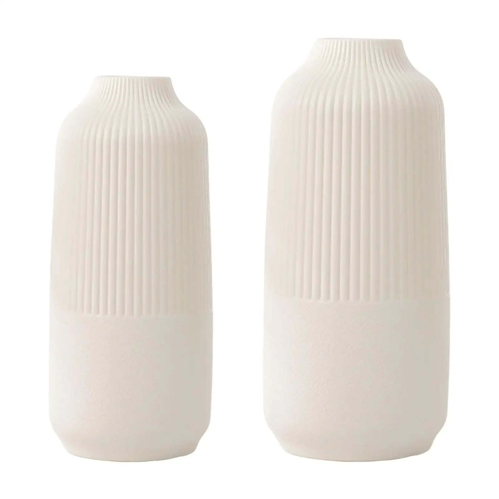 Vase Nordique Minimaliste en Plastique